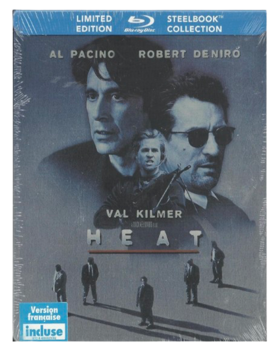 Heat Steelbook import VF Blu-ray 883929178858