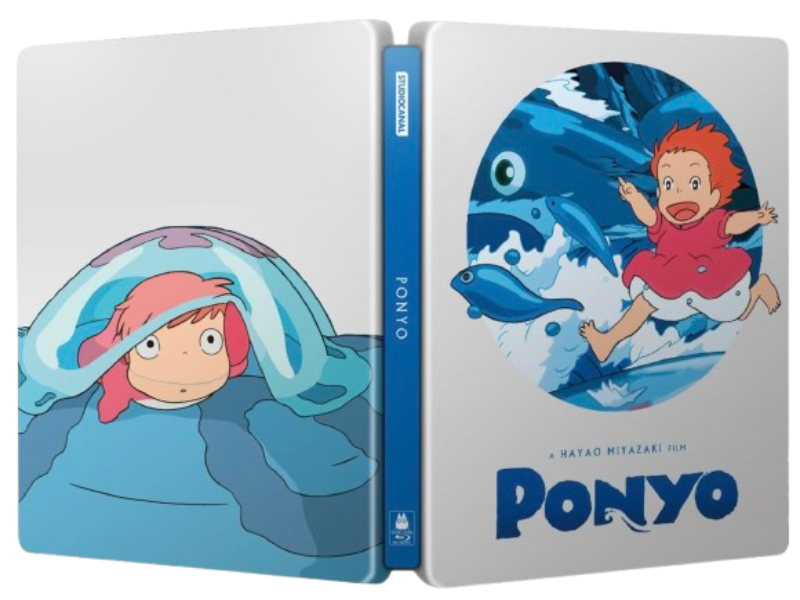 Ponyo - Steelbook UK Import Blu-ray + DVD