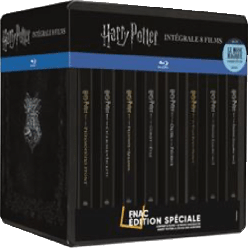 Harry Potter Steelbook intégrale films livres coffret collector limitée 4K